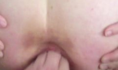 Sexy mature nurse gapes asshole