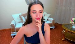 WittyBunnyy Jean Shorts Cam Show