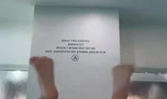 Brunette Webcam Workout Feet Reverse