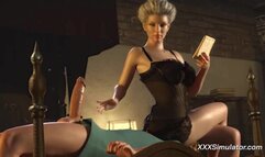Horny 3D Mom Dominates Teen Boy Cartoon Sex