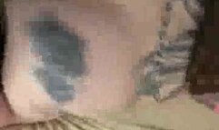 A black with a big cock fucks my white wife