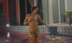 Poonam Pandey Dirty Pool Nude Fun