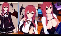 [Hentai Game Koikatsu! ] Sex s Re nula Velké kozy Koakuma. 3DCG Erotické anime video.