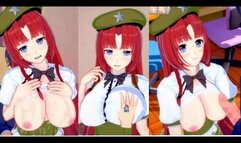 [Hentai Game Koikatsu! ]Have sex with Touhou Big tits Hon Meirin. 3DCG Erotic Anime Video.
