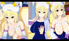 [Hentai Game Koikatsu! ]Have sex with Touhou Big tits Ran Yakumo.3DCG Erotic Anime Video.
