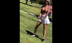 Golfing