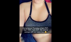 Join us Live @MaskedBodies