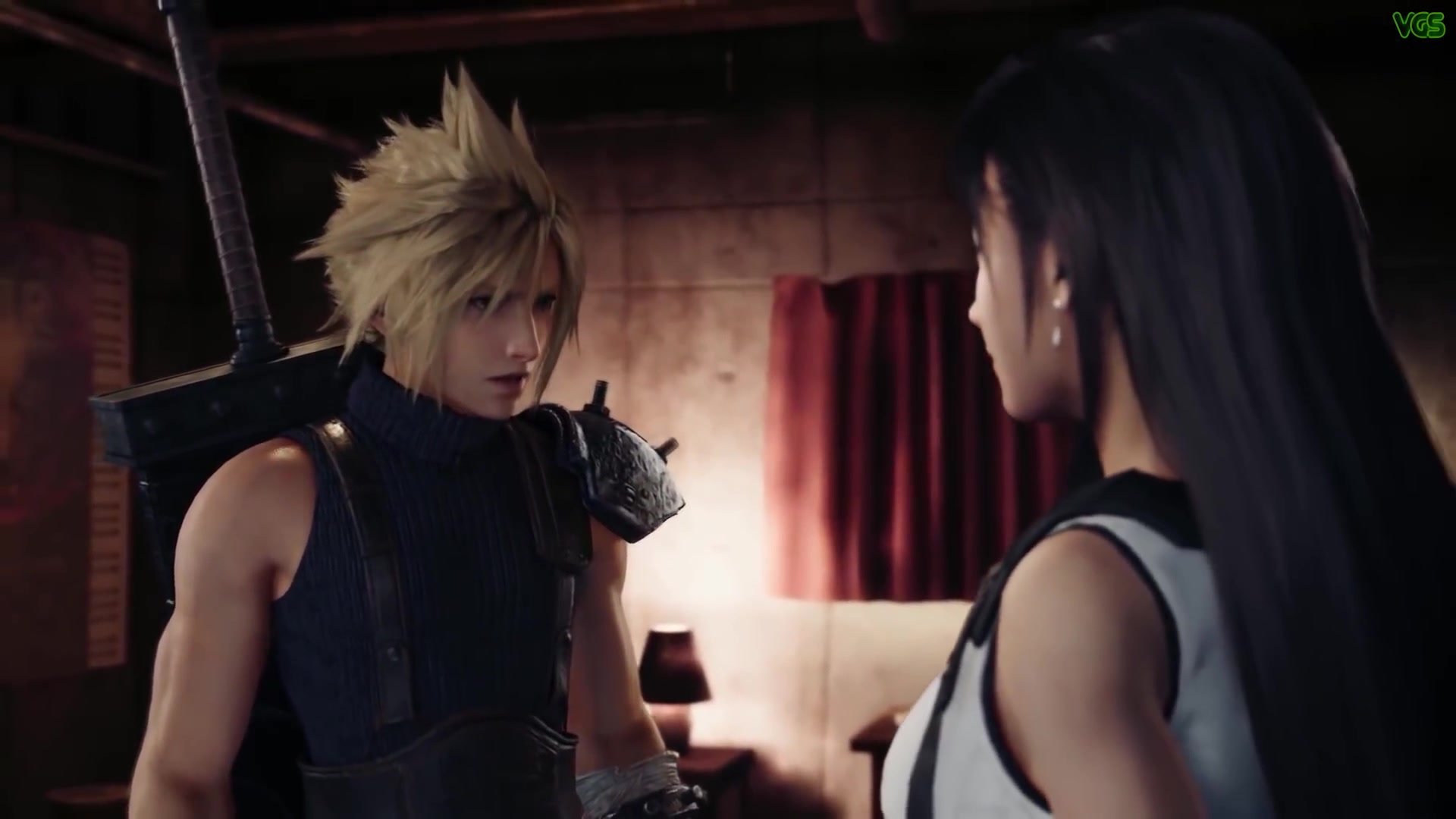 Final Fantasy VII Remake - Tifa Relentlessly Flirting With Cloud+Slutty  Tifa And Cloud Fucking Hard