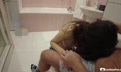 Hot teen sucks on her teacher's dick