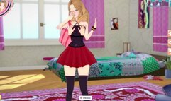 3D/Anime/Hentai. Pokémon: Adult Trainer Serena Fucks for the first time!!