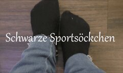 Schwarze Sportsoeckchen