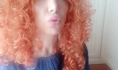 the splendid Disney princess MERIDA gets splashed in the face WMW