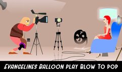 Evangelines Balloon POP in Pantyhose