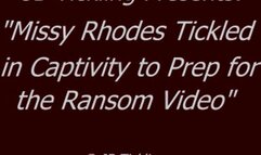 Missy Rhodes Bound for Tickling Before the Ransom Video - SQ