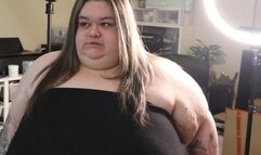 SSBBW Stella’s first weigh in 2023