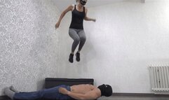 Brutal kicking and trampling workout (small version)