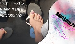 cute toes in flipflops | pedal pumping