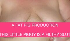 BBW PIGGY DEGRADES HERSELF RIDING COCK