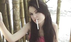 Smoking Sexy 100's (Model Paula Video 0017) (1280X720)