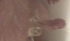 Playing with it in shower