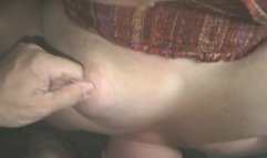 Leah sucking really good- tits body shot views