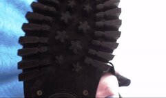 It looks like strong chick tries to trample and crush something , fc170x 1080p