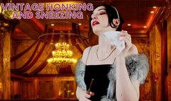 Tissue Free Honking and Sneezing Vintage 1960s Movie