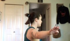 ignoring you and working out