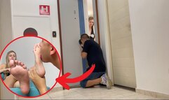 The neighbor Angel's shoes