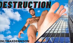 Macrophilia - giant city total destruction