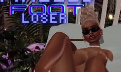 Pixeled Foot Loser (3D Vid)