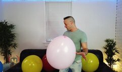 Male Looner Balloon Popping