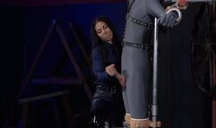 (HD) Tied and milked