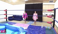 FWR OIL WRESTLING: MACKENZI VS DAISY