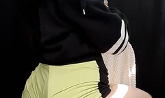 Smoking and showing off my ass