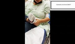 Delicious Won't reveal her athletes foot