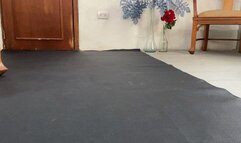 Collar up whip Goddess in stockings and heels by Milah