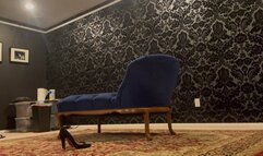 Vintage Stockings getting put on