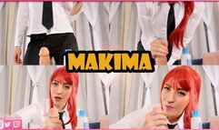 Makima's Cum Milking Handjob