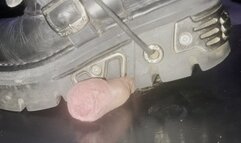 new rock boots step on cock