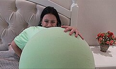 bloated belly with hot do mp