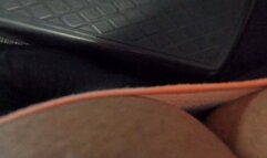 Teeny Dangling from Giantess Neck POV