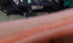 Unaware Giantess Working out with Teeny POV