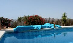 Doing My Thing By The Pool