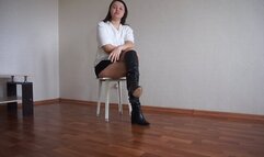 step MOM slapping Step son face virtual