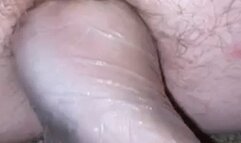 Fisting and making him cum