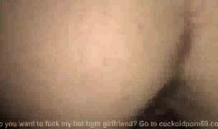 BBW Amateur w Huge pussy in BBC Interracial Video