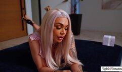 Trans Janie Blade n Eva Maxim DP a babe