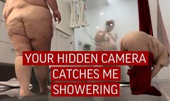 HIDDEN CAM CATCHES ME SHOWERING