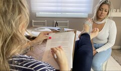 Job interview for housekeeper at My house - Goddess Grazi (MP4 - HD 1080p)